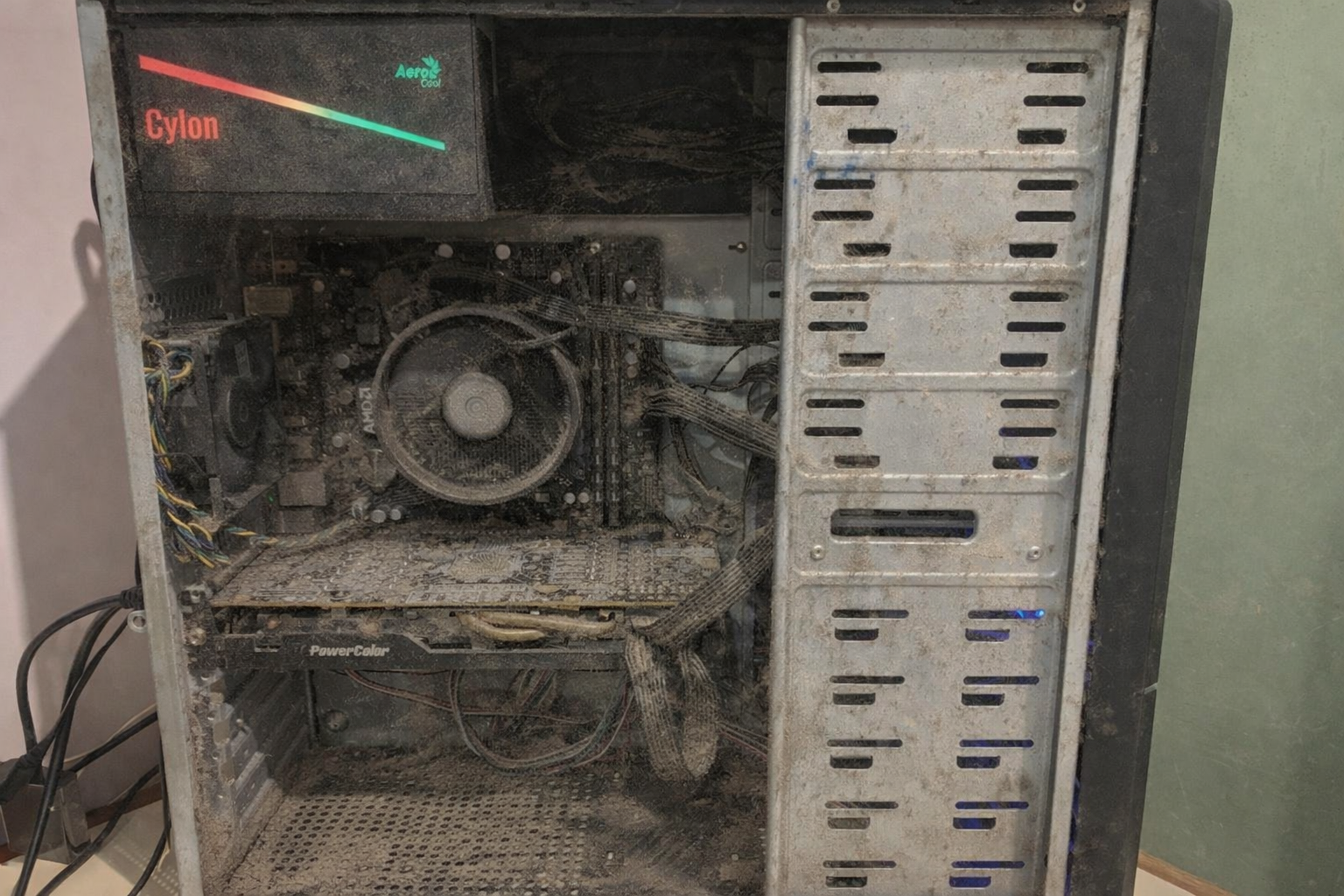 PC antes del servicio
